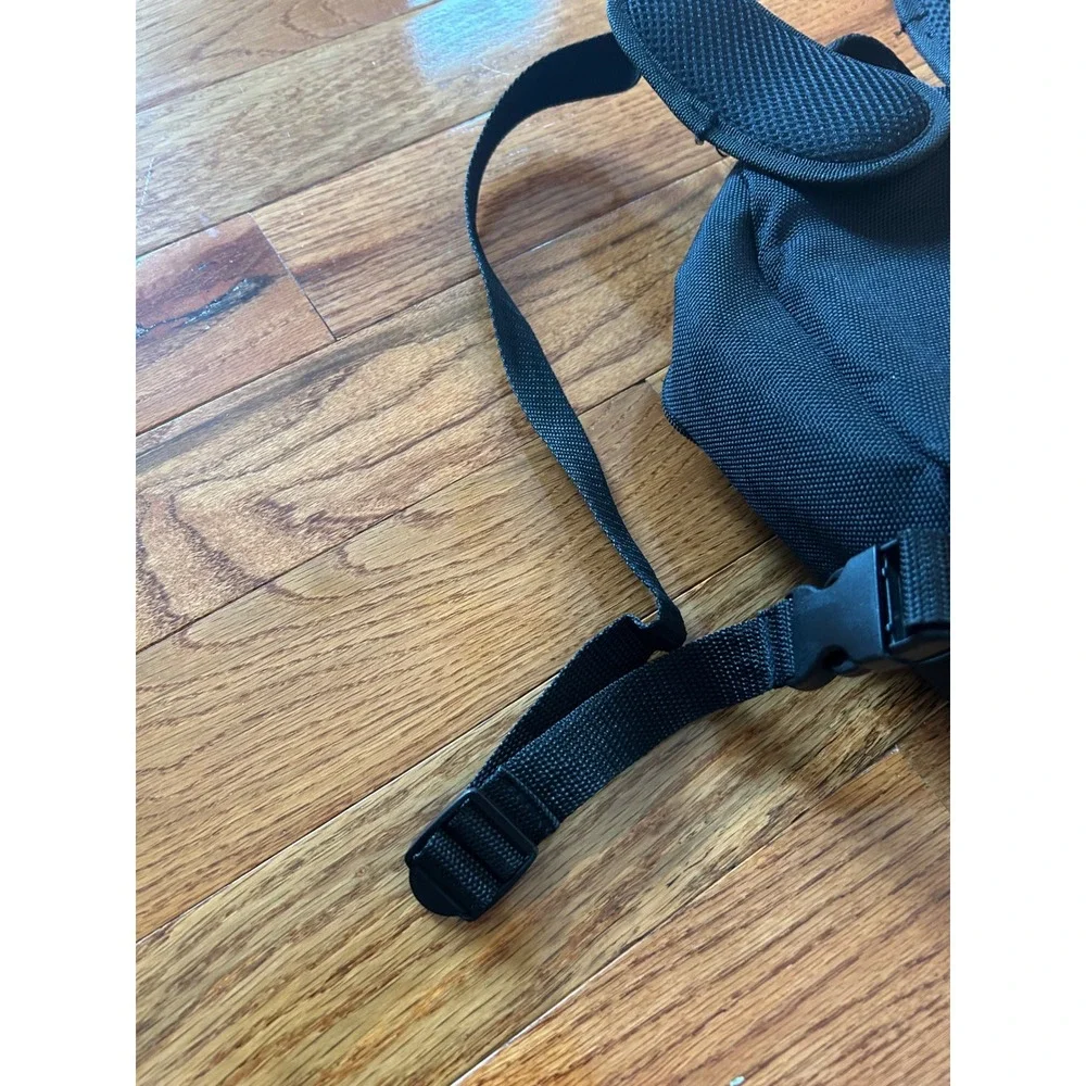 Samsonite Mini Backpack Black Ballistic Nylon Travel Daypack Small Hiking Bag